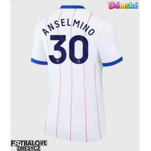 Chelsea Aaron Anselmino #30 Dámské Alternativní Dres 2026-27 Krátký Rukáv Chelsea Aaron Anselmino #30 Dámské Alternativní Dres 2026-27 Krátký Rukáv